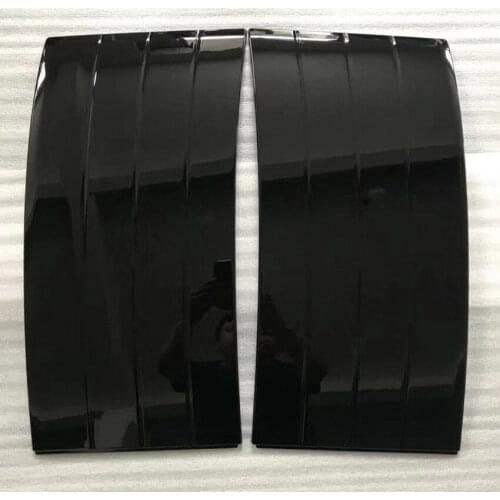 For Range Rover Vogue L405 2013-2020 Black Silver 2pcs Car Door Side Fender Vent Cover Molding Trim