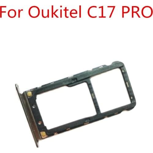 For Oukitel C17 PRO New Original SIM Card Holder Sim Tray Reader For Oukitel C17 6.35inch Cell Phone
