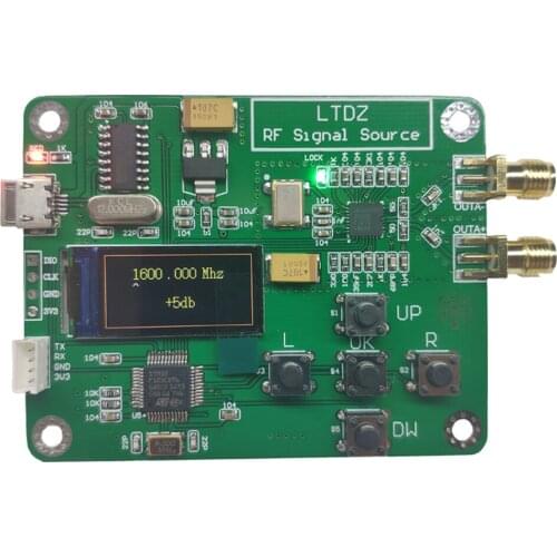 LTDZ MAX2870 STM32 23.5-6000MHz Mini Signal Source Module USB 5V Powered Frequency and Modes Accessory