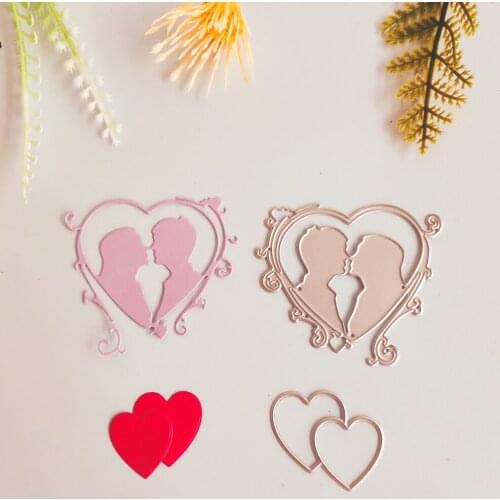 Love marriage happy newlyweds metal cutting molds, DIY scrapbooks, photo albums, relief cards, handicraft moulds
