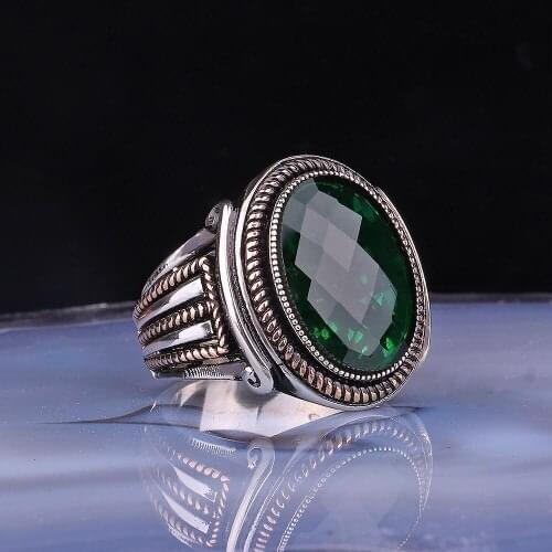 Mercan Silver Rings With Cubic Zirkonia For Women