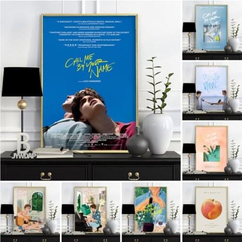 Call Me by Your Name Love Movie Wall Art Canvas Painting Nordic Posters And Prints Wall Pictures For Bedroom Living Room Decor
