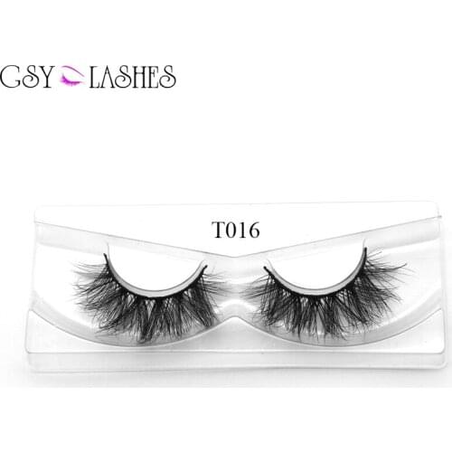 Mink Lashes 3D Mink Eyelashes, 18mm 25mm Natural Fake Eyelashes Hand Made Individual Lashes Reusable False Eyelashes for Women