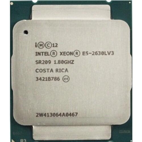 E5 2630LV3 8 core 16 thread 2011 official version of the CPU main frequency 1.86G 8 core E5 2630LV3 1.8G