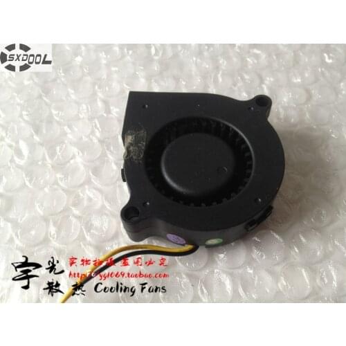 SXDOOL EC5015L12H-B DC 12V 0.18A 5CM 5015 humidifier fan blower turbo