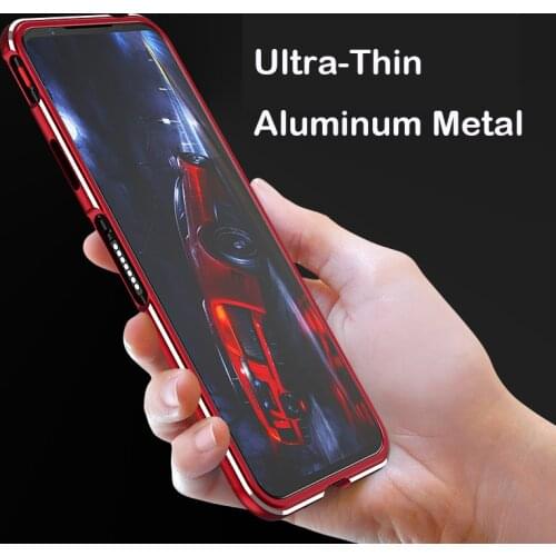 ZTE RedMagic 5G NX659J Bumper Aluminium Metal Frame Case Protective Cover for ZTE Nubia Red Magic 5G Cases shockproof Coque