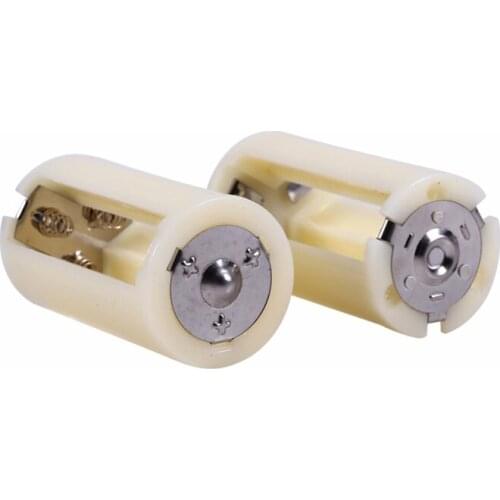 4 pcs/lot Wholesale 3AA to D Size Parallel Battery Convertor Adapter Holder Cases Box Convert