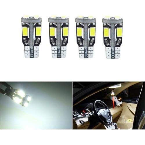 4x Canbus LED T10 W5W Clearance Parking Light Wedge Light For Geely Atlas Emgrand GT Ec7 X7 MK Cross GC6Car Interior Lights