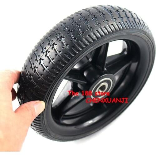 6.5 inch solid wheels 6.5-inch Explosion resistance non-inflatable tyre wheels for electric scooters, Baby carriage