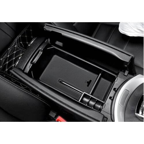 Accessories For Mercedes Benz New C GLC Class 2016 2017 2018 X253 C253 W205 C205 Car Organizer Armrest Glove Storage Box