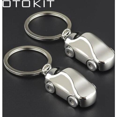 Car Key Chain Metal Car Key Ring Key Holder Gift Personalized Chains Vintage Car Keychain Car Styling Accessories Decoration