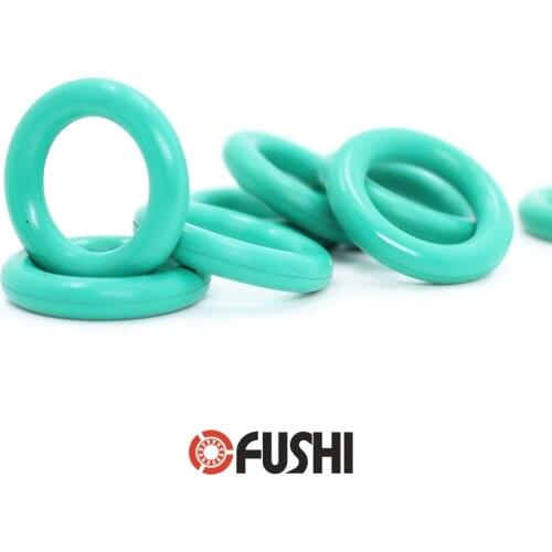 CS3.1mm FKM Rubber O RING OD 60/63/65/68/70/72/72*3.1 mm 50PCS O-Ring Fluorine Gasket Oil seal Green ORing