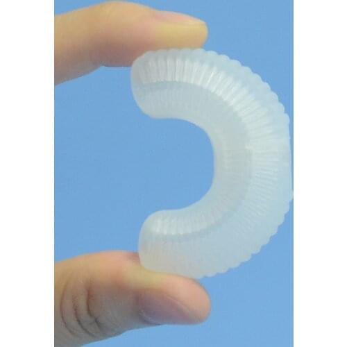 Electric Toothbrush Replacement Head U Shape Silicone Toothbrush Head Soft Bristles for Toddlers Kids Oral Health Care Supplies