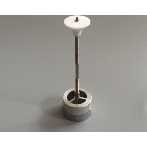 Electrostatic spray nozzle with aluminum head powder coating spray machine paint gun accessories nozzle tip for KCI