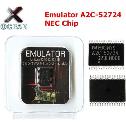 ELV ESL NEC Emulator A2C 52724 A2C-52724 Chip for Mercedes for Benz W204 W207 W212 use for VVDI MB or CGDI MB No need EIS renew