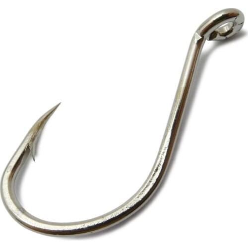 Free Fisher 100pcs/set Fishing Hook 8299 Fishing Accessories 4/0 BAITHOLDER Jig Big Single Hooks