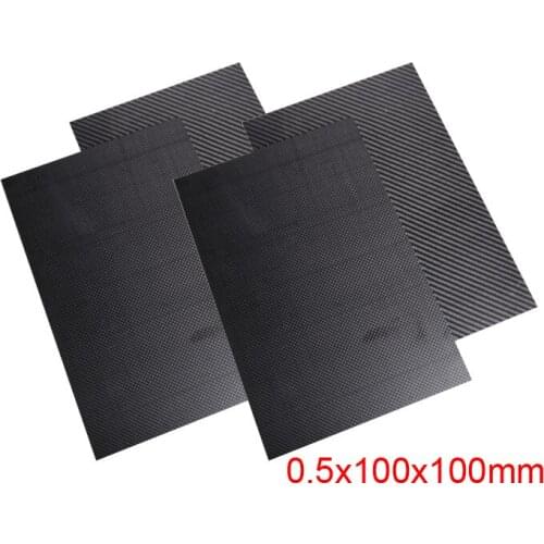 0.5mm 3K all Carbon fibre sheet CFRP Carbon Fiber Reinforced Plastic Carbon Fiber Plate CFRP plate CNC engraving model aircraft
