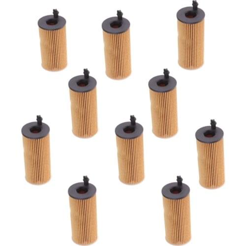 10PCS for Bmw N57 3.0L N47 2.0L X5 X3 328d 535d F06 F15 F21 F22 F34 F35 F80 Engine Oil Filter 11428507683