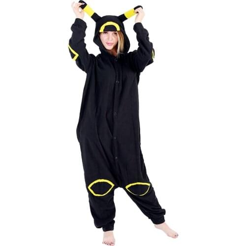 Winter Spring Autumn Women Men Unisex Adults Cute Cartoon Party Onesies Animal Pajamas Night Elves Fleece Pyjamas Sleepwear