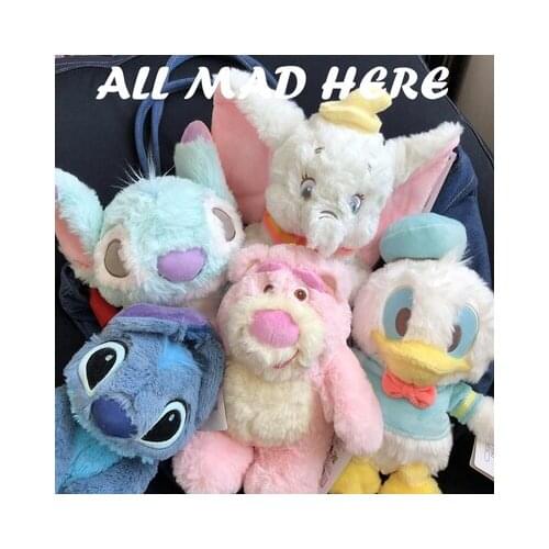 Original Disney Movie Cute Lotso Dumbo Stitch High Quality Stuffed Animals Plush Toys Childrens Christmas Presents