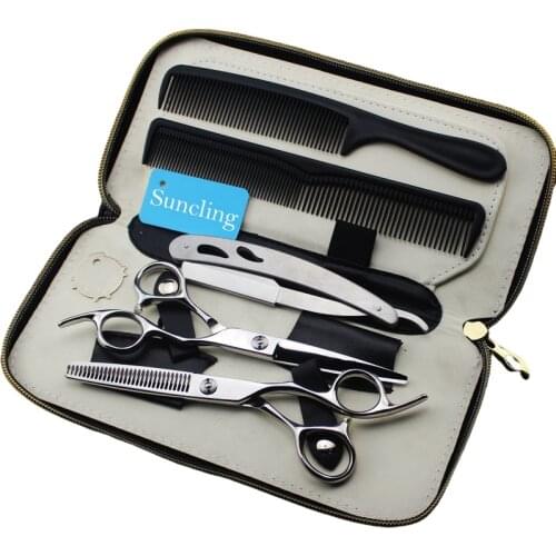 6 Inch Purple Dragon Handle Stainless Steel Dog Grooming Scissors Barber