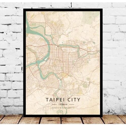 Taipei City Taiwan Poster