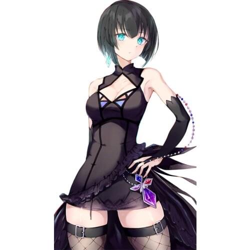 RuleMylife Sexy Anime Girl Vinyl Car Sticker Wall Sticker Anime Cute Car Accessories Home Decoration Mobile Phone Computer Decal