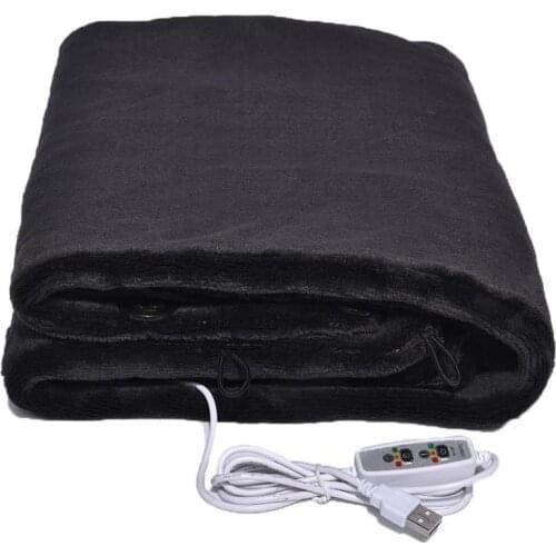 USB Heated Shawl Winter Warm Thermal Electric Heating Shoulder Blanket For Outdoor Camping Hiking Office And Sofa Use Warmer