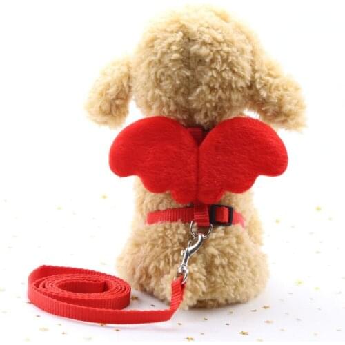 Small Dog Lead Leash Pet Dog Harness Vest Outdoor Pet Products Puppy Chihuahua Pomeranian Doggy Costume Pet Lead Traction Rope