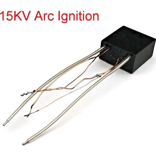 15KV Arc Ignition High Voltage Inverter Step Up Boost Coil Transformer Pulse Ignition 1.4x1.4x0.7cm Lighter Accessories