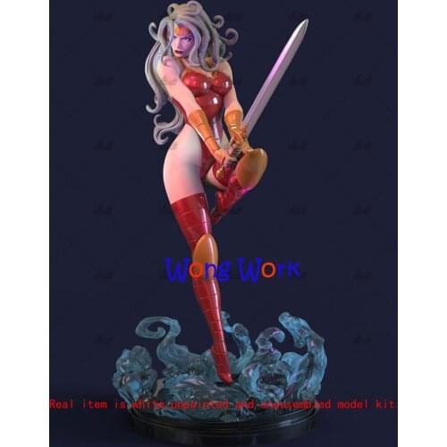 Wong Work Unpainted 1/6 Scale 34cmH 1/8 25cmH 3D Printing Unassembled Garage Kits GK Model Kit Figure Statue TTG-210708-4
