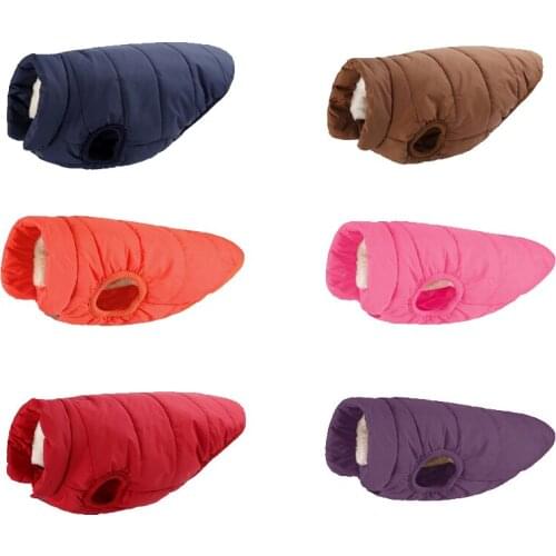 Pet Clothes Winter Plush Cats Vest Chihuahua Puppy Small Dog Coat French Bulldog Warm Jacket Medium-Large Dogs Cold Cotton Coat