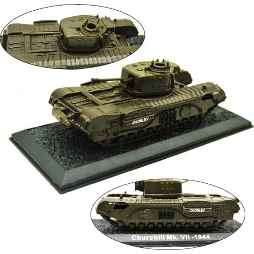 1/72 British Army World War II Churchill VII Infantry Tank Finished Model For Collection Exhibition Diorama