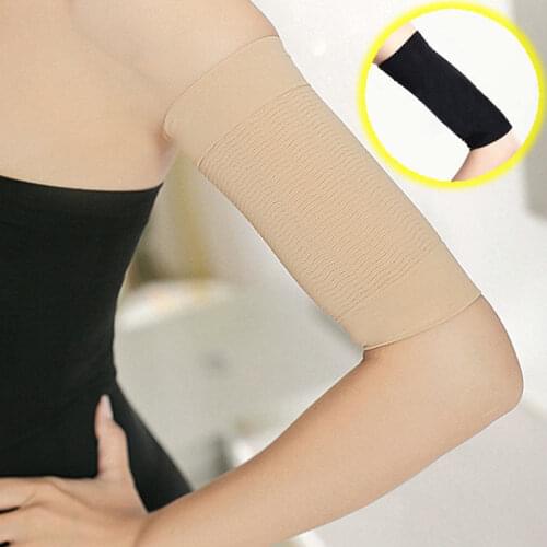 1pair Arm Sleeves Women Weight Loss Thin Legs Shaper Thin Arm Calorie Off Fat Buster Slimmer Warmer Wrap Belt Arm Shaper