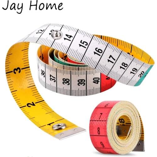 1Pc Body Measuring Ruler Sewing Tailor Tape Measure 1.5M/60 Inch Soft Sewing Ruler Measuring Tape DIY Tailoring Sewing Supplies