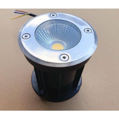 15W COB LED Underground Lamp Paving Lighting AC85-265V/12V 15W Outdoor Recessed COB LED Buried lights With CE RoHS Free Shipping