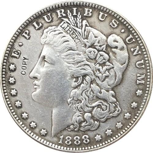 1888 USA Morgan Dollar coins COPY