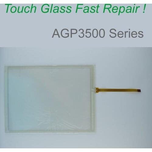 AGP3500-L1-D24 AGP3501-S1-D24 AGP3501-T1-D24 -AF Touch Screen Glass for HMI Panel repair~do it yourself, Have in stock