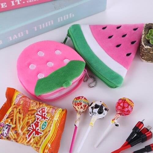 Baby Souvenirs Summer Watermelon Fruit Coin Purse Wedding Gifts for Guests Wallet Bridesmaid Gift Party Favors Present Supplies