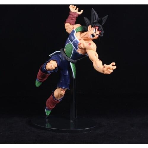 Dragon Ball Z Anime Burdock PVC Action Figures 200mm Dragon Ball Super Gokus Father Bardock Figurine Toys