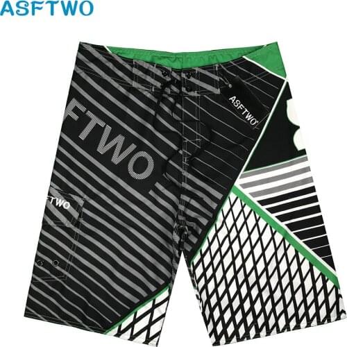 Summer print beach pants for men and women can be leisure shorts with fat and quick-dry beach pants for vacation and hot spring