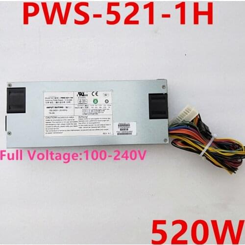 New PSU For Ablecom1U 520W Power Supply PWS-521-1H