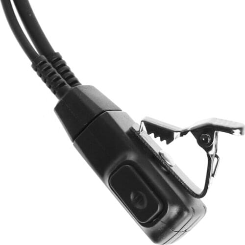 R58A D-Type Earpiece Headset PTT Mic For Motorola Talkabout Walkie Talkie 2.5mm 1-Pin