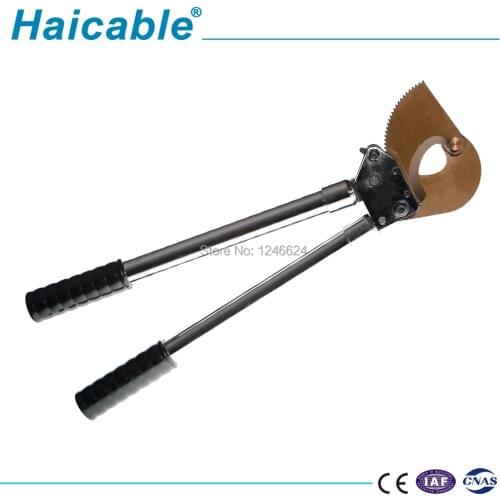 Hand Wire Rope Cutting Great Tire Cutter Shear Tool J-33 Heavy Duty Ratchet Cable Tools