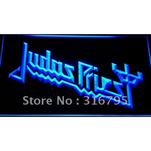 C143 Judas Priest LED Neon Light Signs with On/Off Switch 20+ Colors 5 Sizes to choose