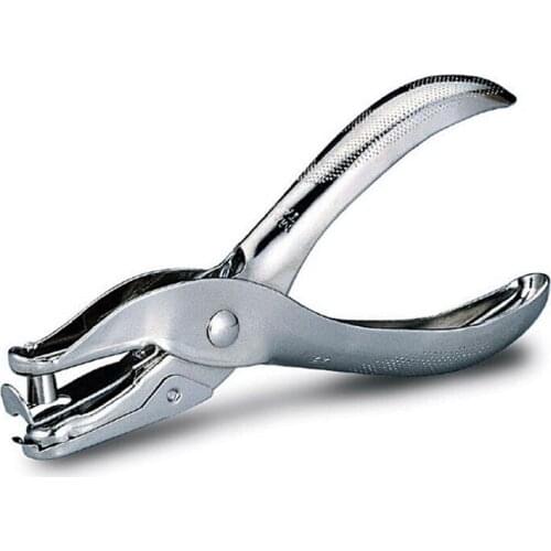 General hand-held single hole punch pvc card paper punch plier testificate ic card punch Thick hole punching machine 6mm