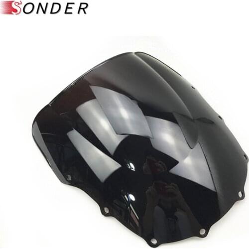 High Quality For Kawasaki ZZR400 ZZR600 ZZR 400 600 1993-2007 2006 2005 Motorcycle/motorbike Windshield Windscreen Multicolor