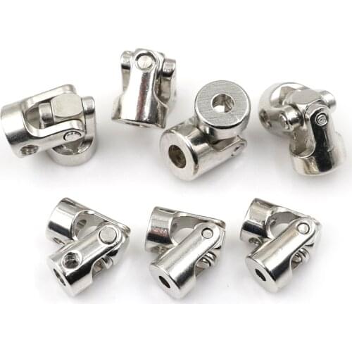 High Quality Metal Cardan Joint Gimbal Couplings Universal Joint for 4*3mm/4*4mm/5*4mm/5*5mm/5*6/6*6mm RC Boat