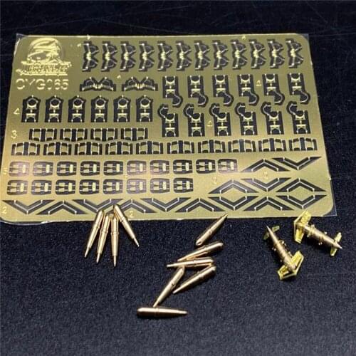 10pcs1/350 Metal Thunder Guard Paravane Military Battleship Model Upgrade Accessories