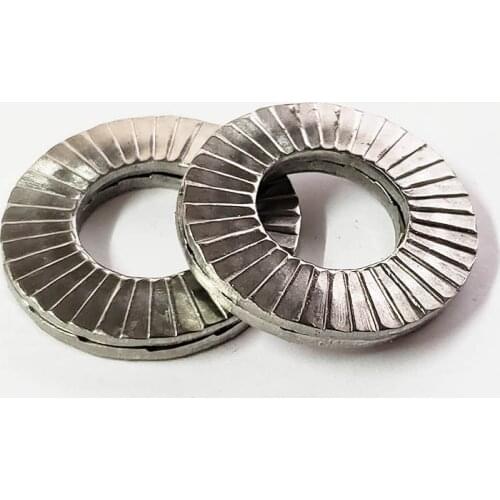 Locking Washers Two Fold Locking Washers Double Fold Self-locking Washers DIN25201